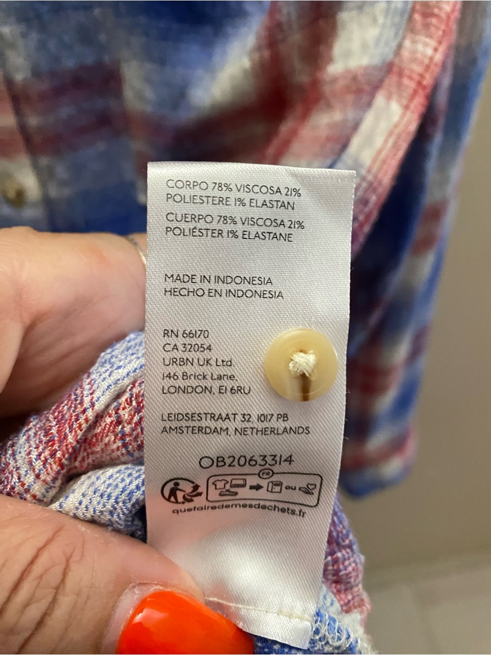 Pilcro Hadley relaxed plaid buttondown shirt - Picture 7 of 10